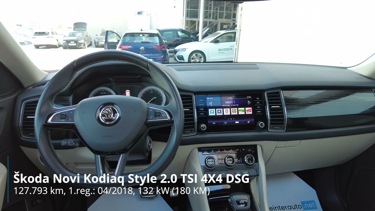 Škoda Kodiaq Style 2.0 TSI 140kW 4X4 DSG - SLOVENSKO VOZILO