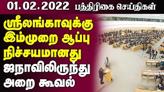 இலங்கை பத்திரிகை செய்திகள் -01.02.2022 - Sri Lanka Paper News | Sri Lanka Tamil News | Jaffna News