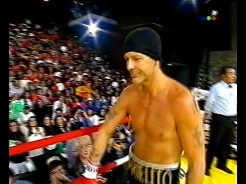 Mickey Rourke y Henry de Ridder // Demostración de Boxeo en el Show de  Videomatch // Agosto 1993