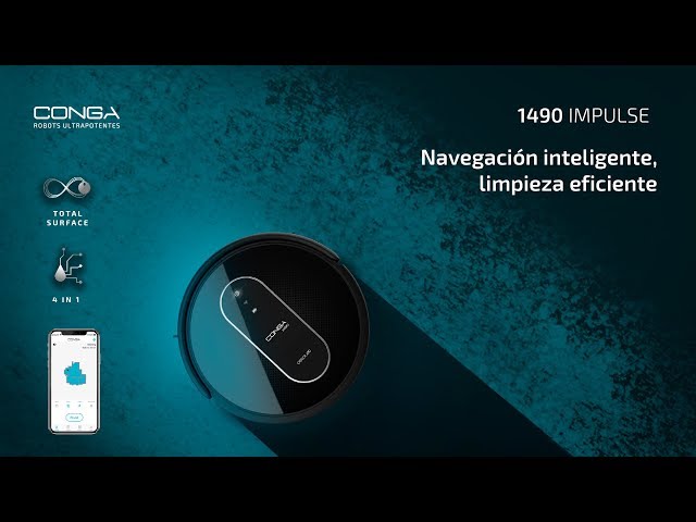 Cecotec Conga 1490 Impulse Robot Aspirador video