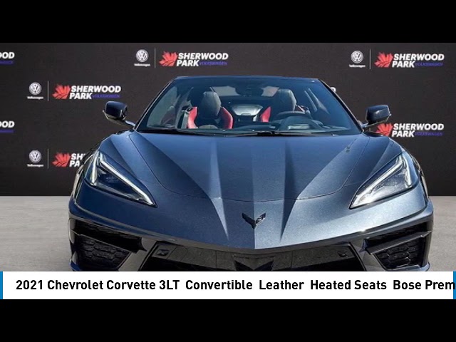 2021 Chevrolet Corvette 3LT | Convertible | Leather in Cars & Trucks in Strathcona County