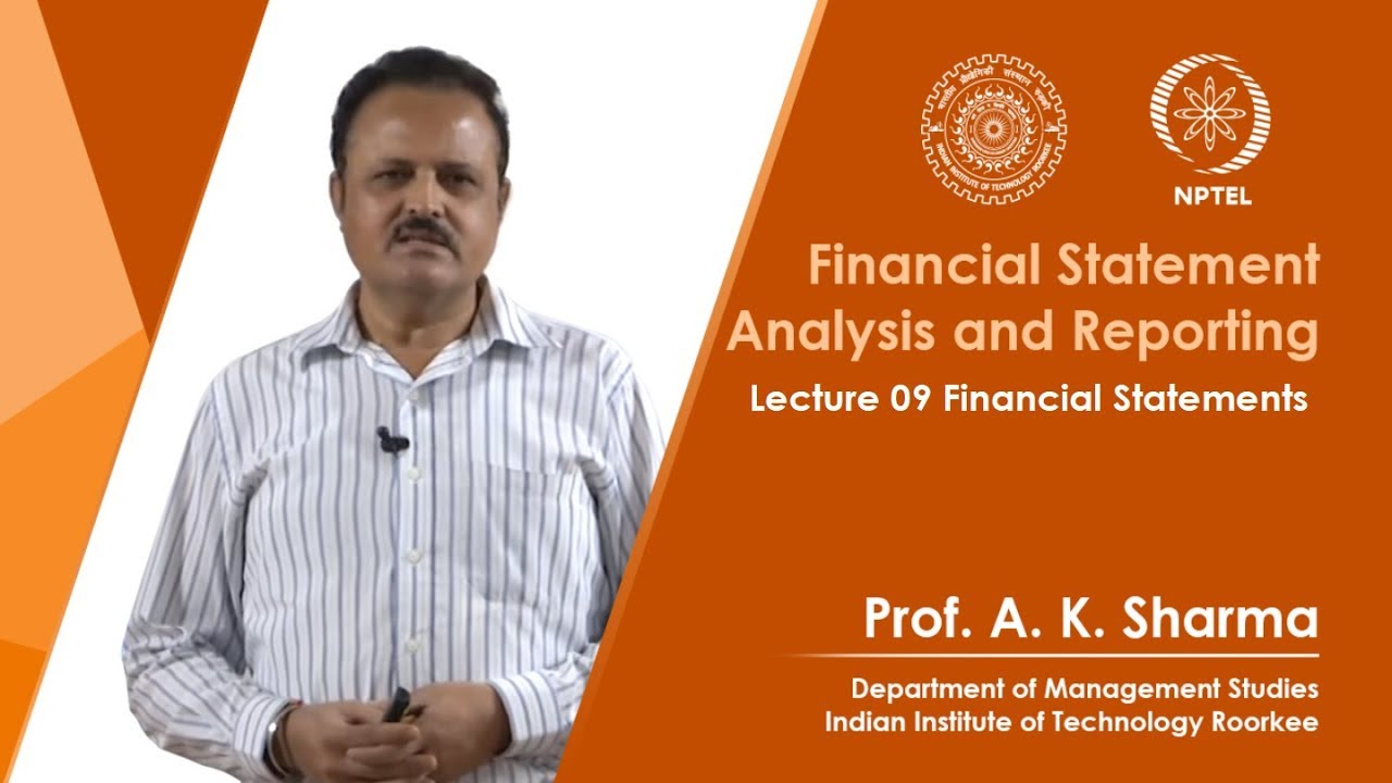 Lecture-09- Financial Statements
