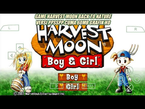 Download Download Game Ppsspp Harvest Moon Back To Nature Boy And