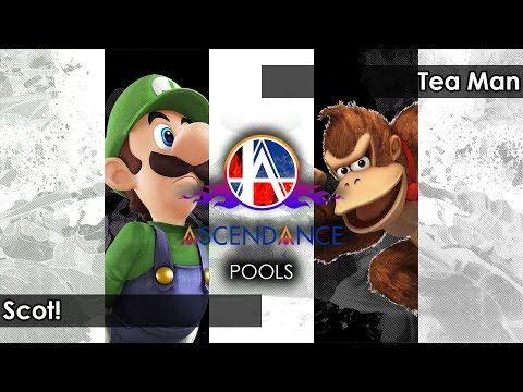 Smash 4: Sizzle | Scot! (Luigi) V Tea Man (Donkey Kong) - Ascendance 41 Tournament SSB4