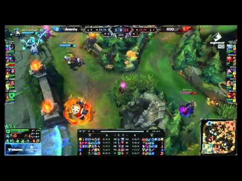 Highlight KOO vs ANC, Game 2 | LCK Summer 2015 W5D4 | KOO Tigers vs Anarchy