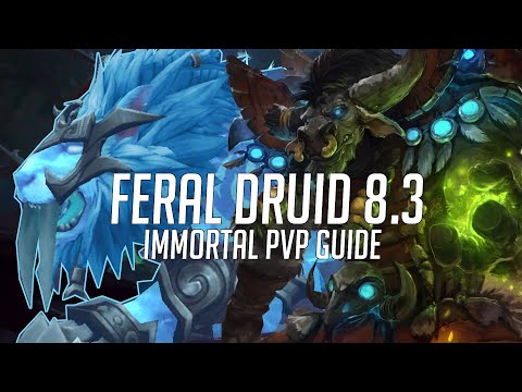 Immortal Feral Druid 8.3 PVP GUIDE| 478 ilvl