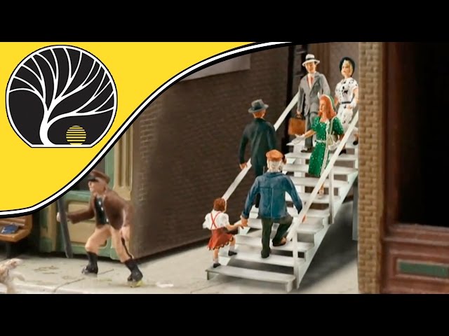 Taking The Stairs - HO Scale Video