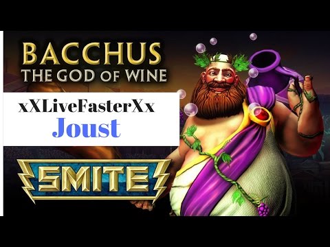 SMITE: "BACCHUS"  SHOULD BE A MAGE! (Bacchus Build) Joust GamePlay