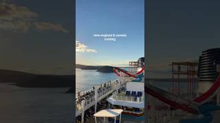 Take me back to New England & Canada cruising this summer ☀️ #newengland #cruiseship