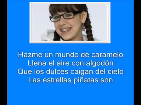 Mundo de Caramelo Danna Paola + Letra de la cancion (Telenovela Atrevete a soñar)