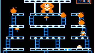 DRAGON 32 - THE KING/DONKEY KING - MICRODEAL - 1984