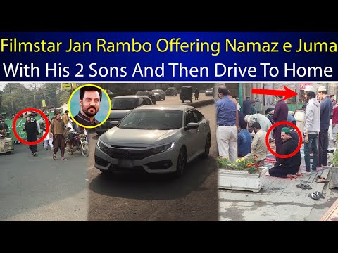 Jan Rambo Spotted Offering Juma And Drive In Civic New Model  With Sons| Jan Rambo | | Car | Sons |