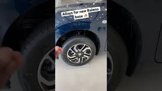 New Baleno base Diamond cut alloy wheels launched@ 35,000 🔥