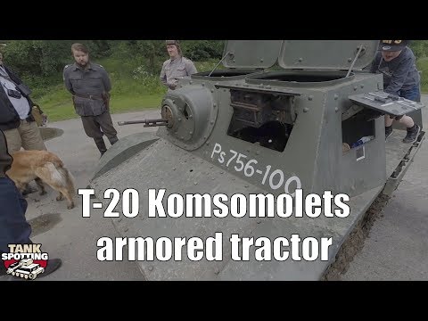 T-20 Komsomolets Soviet Armored Tractor Walkaround - Armoured Division 75th Anniversary