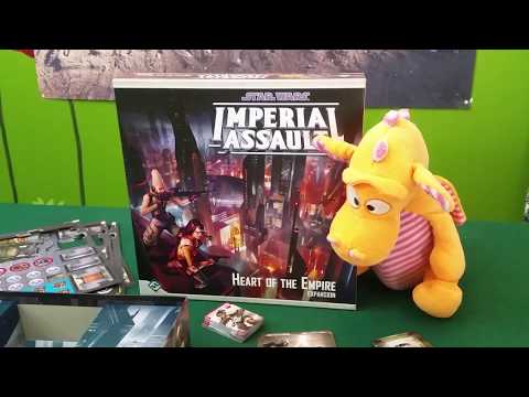 Star Wars: Imperial Assault - Heart of the empire expansion - Unboxing