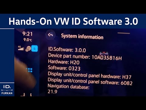 Hands-On VW ID Software 3.0