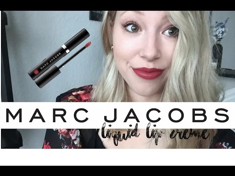 MARC JACOBS LE MARC LIQUID LIP CREME // Review + Demo | Diana Simmons