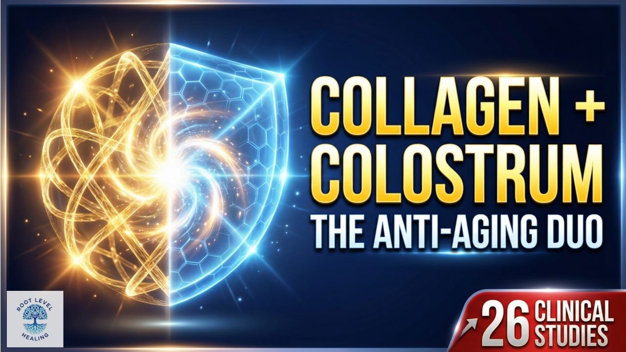 Collagen + Colostrum: The Ultimate Anti-Aging Duo? (Science Explained) Video