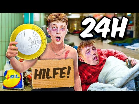 24h OBDACHLOS überleben! (Geht Schief )