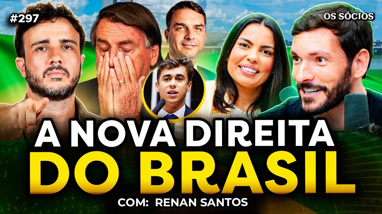 RENAN SANTOS: A GUERRA DA DIREITA E O FUTURO DO BRASIL | Os Sócios 297