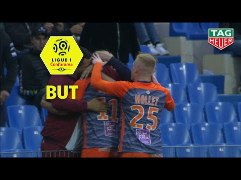 But Andy DELORT (22') / Montpellier Hérault SC - EA Guingamp (2-0)  (MHSC-EAG)/ 2018-19