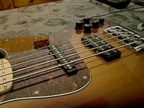 How to enhance your bass guitar B string sound - part 2 - Frudua GFJ Bass