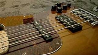 How to enhance your bass guitar B string sound - part 2 - Frudua GFJ Bass