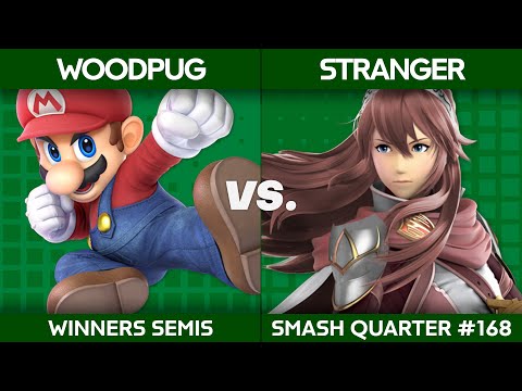 Smash Quarter 168 - Woodpug (Mario) v Stranger (Chrom / Lucina): Winners Semis
