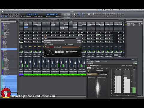 Adding stereo width to mono track