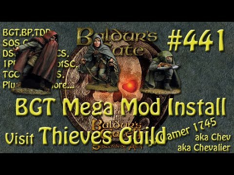 Let's Play Baldur's Gate Trilogy Mega Mod Part 441 Thieves Guild