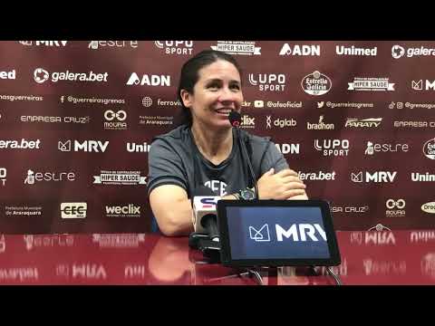 Coletiva ao vivo com a técnica Jessica de Lima - AFE X SPFC - 02/09/2023!