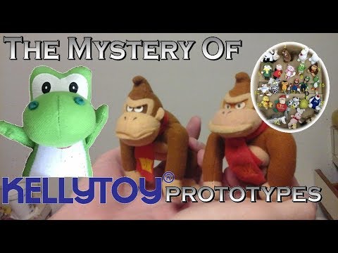 The Mystery of Kellytoy Nintendo Prototype Plushes (Yoshi, Donkey Kong, Luigi & Mario)