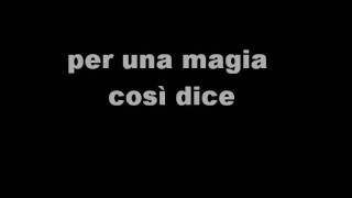 LIGABUE - Walter il mago (con testo)