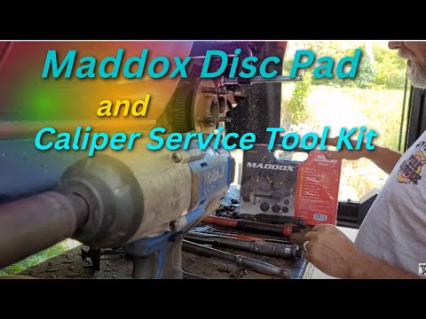 Dana's Garage  How to use the Maddox Disc Pad and Caliper Service Tool Kit