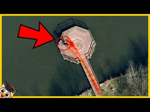 15 Najstraszniejszych rzeczy uchwyconych na mapach Google