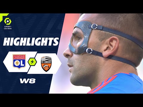 OLYMPIQUE LYONNAIS - FC LORIENT (3 - 3) - Highlights - (OL - FCL) / 2023-2024