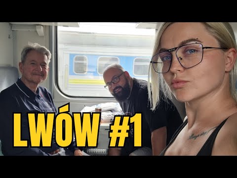 Podróż z Polski na Ukrainę pociągiem 🇺🇦 | Pierwszy wieczór we Lwowie