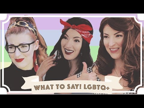 What You SHOULD Say To An LGBTQ+ Person [CC]