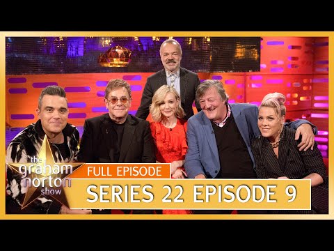 S22 E9 - The Graham Norton Show | Full Episode | Elton John, Stephen Fry, Robbie Williams, Pink