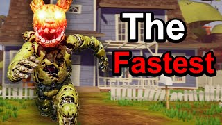 Springtrap Just Became the FASTEST Animatronic in Hello Neighbor! MQDEFAULT Thumbnail