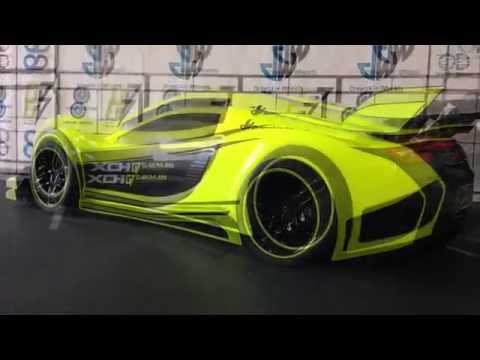 Custom traxxas xo-1 with left, right turn and brake light indication led kit