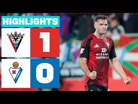 CD MIRANDÉS 1 - 0 SD EIBAR I RESUMEN LALIGA HYPERMOTION