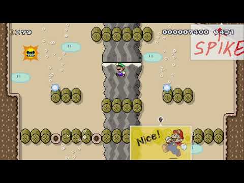 Crispy Crunchy Desert by Lugigi - Super Mario Maker 2 - No Commentary 1bu