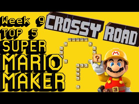 Super Mario Maker | Crossy Road & Mario Quiz | Top 5 Week 9