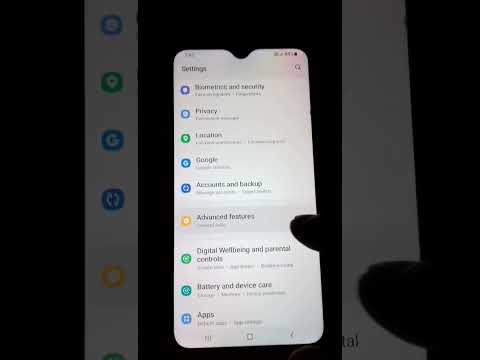#double tap to turn off screen ||galaxy A10s#shorts😱