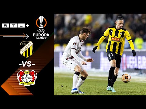 BK Häcken vs. Bayer 04 Leverkusen – Highlights & Tore | UEFA Europa League