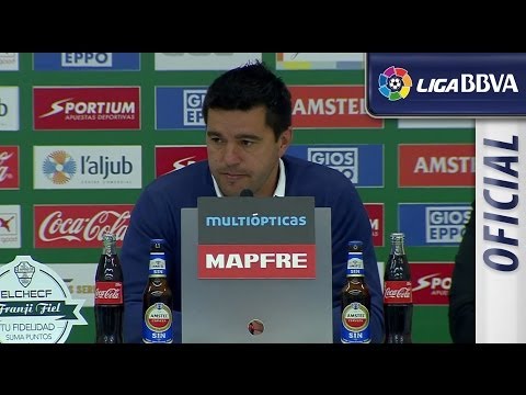 Rueda de Prensa de Contra tras el Elche CF (1-0) Getafe CF - HD
