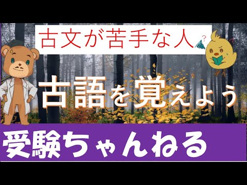 【国語＿古文】今とは意味が違う古語
