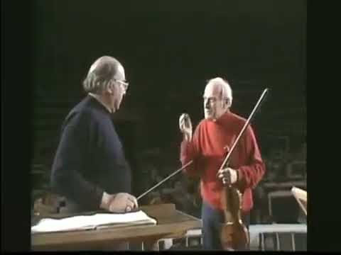 Yehudi Menuhin ask for a conducting lesson - Gennadi Rozhdestvensky