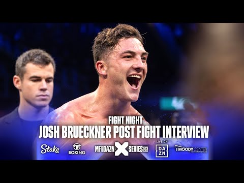 “I WANT JMX NEXT!” - Josh Brueckner post Chase Demoor TKO victory interview | Misfits Boxing